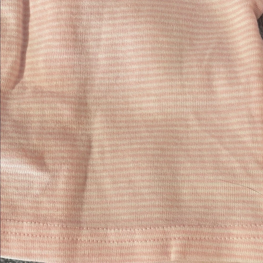 Carter's Light Pink Girls Button Down Shirt with Giraffe Size Newborn